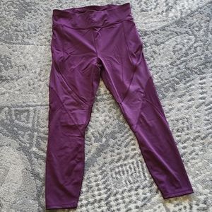 Fabletics Deep Purple Yoga Pants Medium ActiveWare